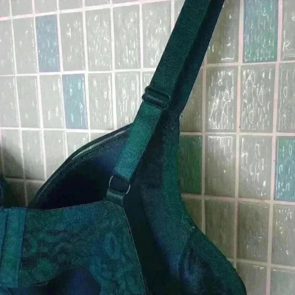 Push Up Bra Bodysuit Shape Wear Dark Green - Picture 9 of 14